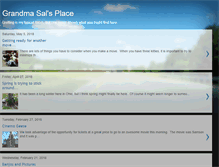 Tablet Screenshot of grandmasals.blogspot.com