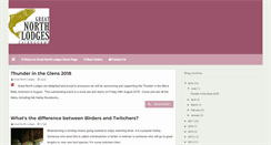 Desktop Screenshot of greatnorthlodges.blogspot.com