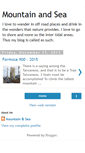 Mobile Screenshot of mountain-n-sea.blogspot.com