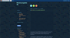 Desktop Screenshot of mobilszolgaltatok.blogspot.com