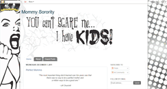 Desktop Screenshot of mommysorority.blogspot.com