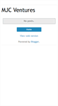 Mobile Screenshot of mjcventures.blogspot.com