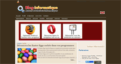 Desktop Screenshot of blog-informatique.blogspot.com