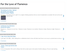 Tablet Screenshot of flamencolove.blogspot.com