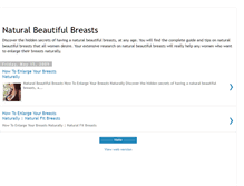 Tablet Screenshot of natural-beautifulbreasts.blogspot.com