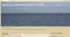 Desktop Screenshot of oasis-in-universe-planet-earth.blogspot.com