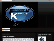 Tablet Screenshot of freestylekomics.blogspot.com