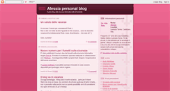 Desktop Screenshot of alessiacosta.blogspot.com