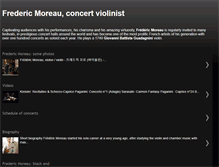 Tablet Screenshot of frederic-moreau.blogspot.com