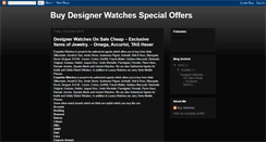 Desktop Screenshot of buydesignerwatches.blogspot.com