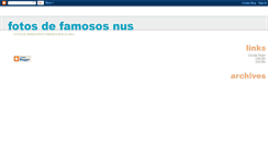 Desktop Screenshot of famososnus.blogspot.com