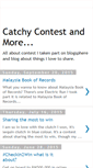 Mobile Screenshot of catchycontest.blogspot.com