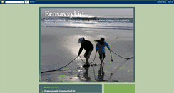 Desktop Screenshot of ecosavvykid.blogspot.com