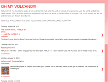 Tablet Screenshot of ohmyvolcano.blogspot.com