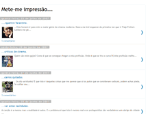 Tablet Screenshot of metemeimpressao.blogspot.com
