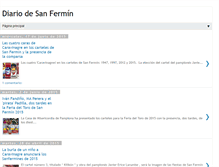 Tablet Screenshot of diariodesanfermin.blogspot.com