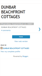 Mobile Screenshot of dunbarbeachfrontcottages.blogspot.com