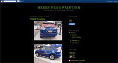 Desktop Screenshot of greenfrogprintng.blogspot.com