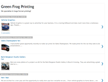 Tablet Screenshot of greenfrogprintng.blogspot.com