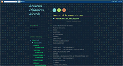 Desktop Screenshot of materialesmediosrecursosdidacticosrrd.blogspot.com