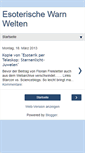 Mobile Screenshot of esoterischewarnwelten.blogspot.com