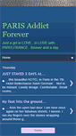 Mobile Screenshot of parisaddictforever.blogspot.com
