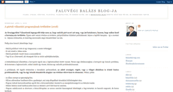 Desktop Screenshot of faluvegi.blogspot.com
