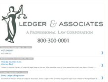 Tablet Screenshot of ledgerlawblog002.blogspot.com