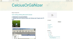 Desktop Screenshot of celciusorgzer.blogspot.com