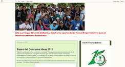 Desktop Screenshot of aldeaemprendedora.blogspot.com