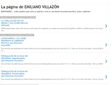 Tablet Screenshot of emilianovillazon.blogspot.com