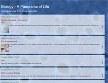 Tablet Screenshot of biologypanorama.blogspot.com