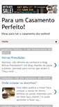 Mobile Screenshot of paraumcasamentoperfeito.blogspot.com