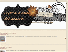 Tablet Screenshot of cipriaecosedelgenere.blogspot.com