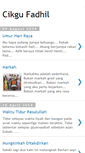 Mobile Screenshot of cikgumuhammadfadhil.blogspot.com
