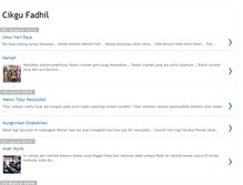 Tablet Screenshot of cikgumuhammadfadhil.blogspot.com