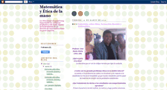 Desktop Screenshot of matematicayeticadelamano.blogspot.com