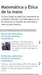 Mobile Screenshot of matematicayeticadelamano.blogspot.com