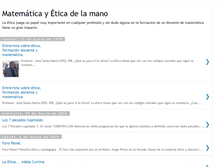 Tablet Screenshot of matematicayeticadelamano.blogspot.com