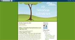 Desktop Screenshot of mysuburbanadventure.blogspot.com