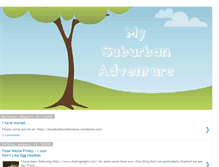 Tablet Screenshot of mysuburbanadventure.blogspot.com
