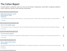 Tablet Screenshot of cohenreport.blogspot.com