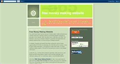 Desktop Screenshot of freemoneymakingwebpages.blogspot.com
