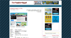 Desktop Screenshot of free-templates-blogspot.blogspot.com