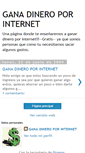 Mobile Screenshot of ganadineroporinternetcliqueando.blogspot.com