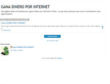 Tablet Screenshot of ganadineroporinternetcliqueando.blogspot.com
