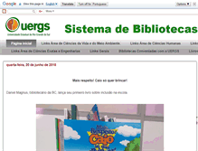 Tablet Screenshot of bibliotecauergs.blogspot.com