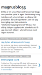 Mobile Screenshot of magnus-sommarblogg.blogspot.com