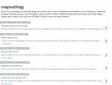 Tablet Screenshot of magnus-sommarblogg.blogspot.com