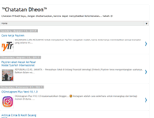 Tablet Screenshot of chatatan-dheon.blogspot.com